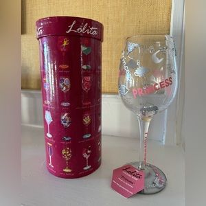 Lolita “Princess” wine glass.